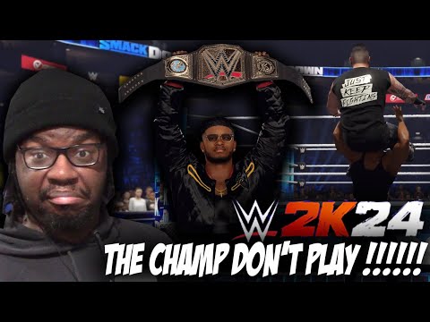 THE CHAMP DONT PLAY!!! | WWE 2K4 MY RISE UNDISPUTED EP. 2