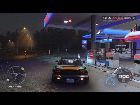 Need for Speed Unbound_ストーリー　ハイウェイはこの車では無理か300k以上でないと追い付けない💦