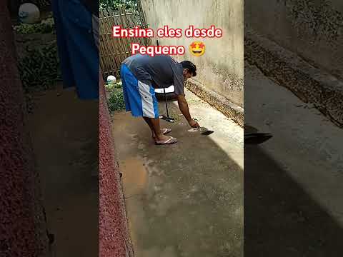 Limpeza com o papai#shorts  #educationalvideo #filhos #motivacaoereflexao