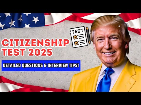 😳 2025 U.S. Citizenship Test: New Civics Exam Questions & Interview Tips | USCIS Update