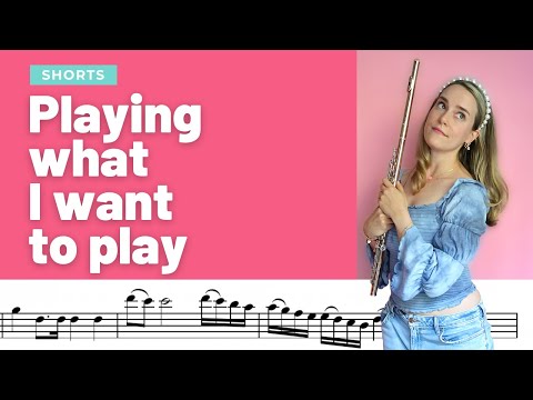 what everyone thinks I want to play vs what I actually want to play on flute