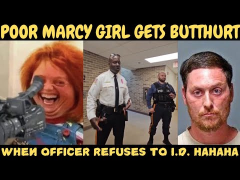 Marcy Girl Gets Butthurt When Officer Refuses to ID—Throws a Hilarious Fit! HAHAHA!