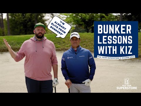 Kevin Kisner Tries Not To Ruin @standregolf's Bunker Game 🫣