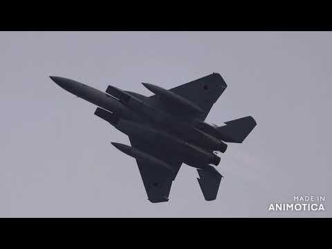 岐阜基地　F15    　　 5月度　  2回目 　機動飛行訓練・・　　2024.05.15