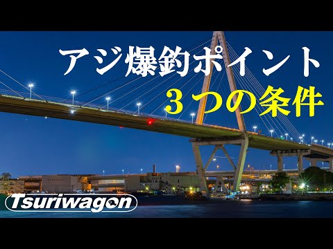 【爆釣ポイントはこうやって探せ】解説・アジングのポイント選び