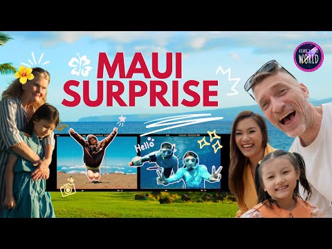 Ailani Goes To Maui To See Her Grandma | Vlog | Educational Video for Kids