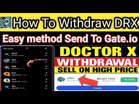 DoctorX DRX Coin Send Wallet To Exchanges 🤑| DoctorX Airdrop Sell Kaise kare | DoctorX New Update