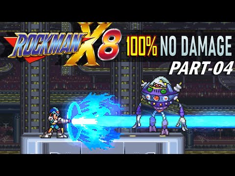 Megaman X8 Demake: Part 4 - Gigabolt Manowar (No Damage) 100% Clear