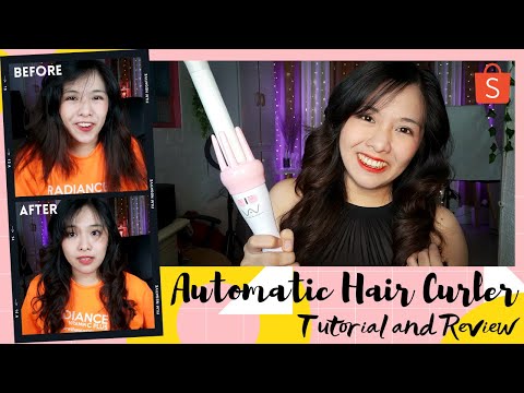 SHOPEE VIVIDO AND VOGUA AUTOMATIC HAIR CURLER TUTORIAL AND REVIEW // HOW I CURL MY HAIR PHILIPPINES