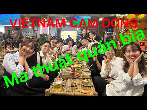 VIETNAM CAM DONG   Ma thuật quán bia