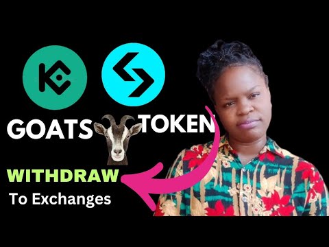 GOATS Token Withdrawal - Withdrawal Available || Find Goat address on Bitget, Kucoin, Mexc