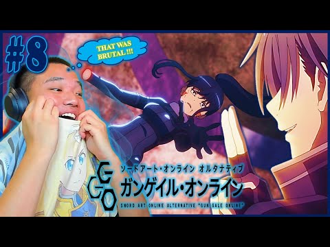 LLENN VS PITOHUI WAS PEAK | Sword Art Online Alternative Gun Gale Online Season 2 Episode 8 REACTION