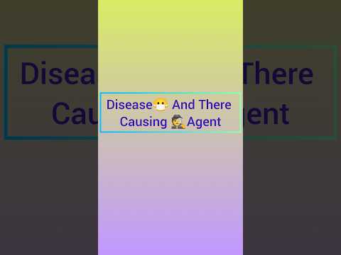 Disease and Their Causual Agent