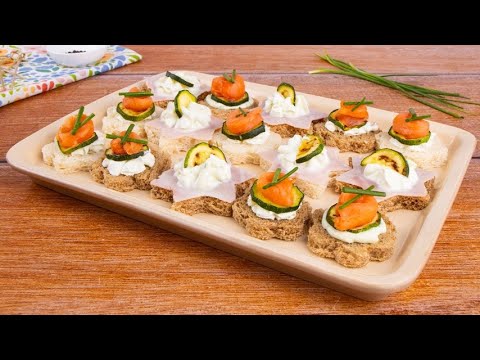 The PERFECT mini canapés for your APPETIZERS!