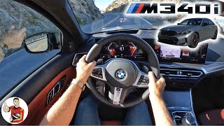 The 2023 BMW M340i Adds Tech but (Thankfully) Leaves the Dynamics Alone (POV First Drive)