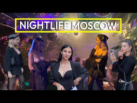 🔥AWESOME RUSSIAN GIRLS at a HOT party in NIGHT CLUB. MOSCOW Nightlife, 2024