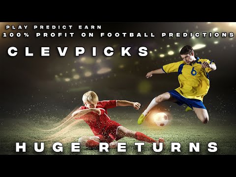 How To Make Money Online Using ClevPicks 100% Profit on Football Matches