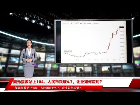 美元指数站上104、人民币跌破6.7，企业如何应对？