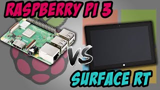 Raspberry Pi 3 vs Microsoft Surface RT (Nvidia Tegra 3)