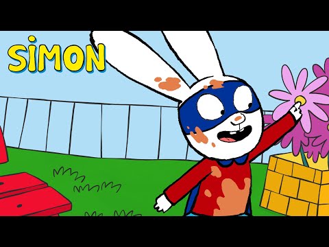 Mud, Frogs, and Super Rabbit! 🦸‍♂️💦 Simon’s Silly Hero Day | Full episodes Compilation 1hr S1