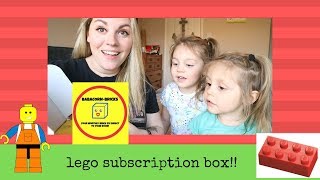 LEGO SUBSCRIPTION BOX - BABACORN BRICKS