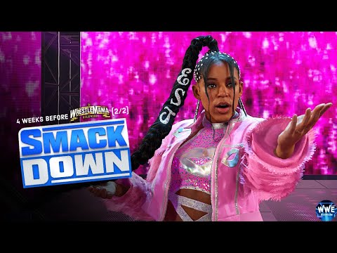 WWE 2k24 FRIDAY NIGHT SMACKDOWN; 4 WEEKS BEFORE WRESTLEMANIA (2/2)