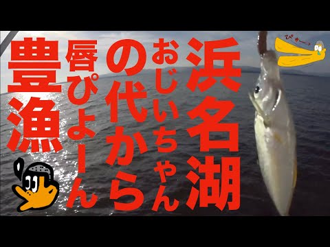 [初心者釣り日記] 浜名湖内山海岸あたりで秋晴れの日に唇がぴょーんと伸びる魚豊漁の初心者