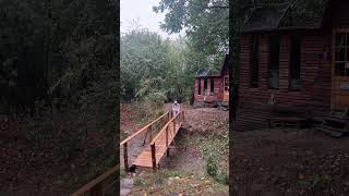 #tarimulprieteniei #camping #rainy #day #isolated #nature #asmr #soundsofcamping #romania #cabin