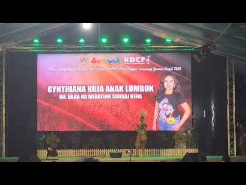 Finalist Kumang 2023 : Cynthiana anak Lumbok (No 2)