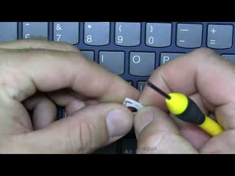 Lenovo IdeaPad 5 15IIL05 Laptop How to Key Cap Repair