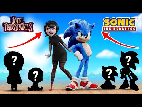 Hotel Transylvania VS Sonic The Hedgehog Growing Up Compilation!