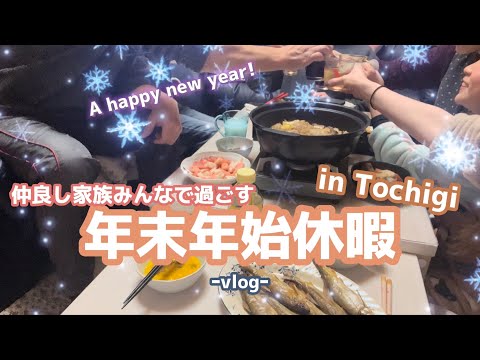 【vlog】eng:) happy new year！2022年→2023年の過ごし方👨‍👩‍👧‍👦大好きな家族｜大好きな栃木｜年末年始休暇｜可愛い甥っ子と姪っ子と遊びまくる💕