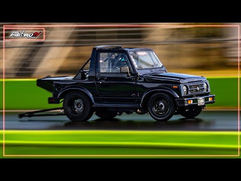 Este Suzuki Samurai está en la MADRE🔥 cerca de los 7 segundos a Manuela “Stick shift” OSW