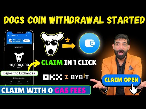 DOGS Coin withdrawal Start  | How to withdrawal DOGS Coin on Bybit Exchange | DOGS Coin Distribution