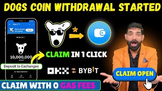 DOGS Coin withdrawal Start  | How to withdrawal DOGS Coin on Bybit Exchange | DOGS Coin Distribution