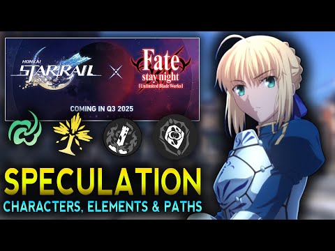 What characters are going to be in the HSR x Fate Collab?