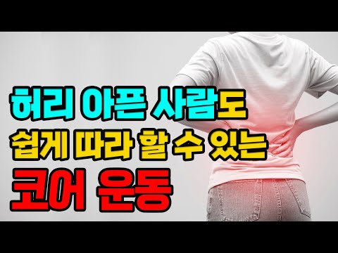 중년일수록 몸의 중심을 잡아줘야 합니다! 누구나 따라 할 수 있는 코어 운동! - 세모핏 #139ㅣ허리통증 허리운동 코어운동 허리환자초간단운동 홈트