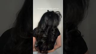 #airwrap #longlayerhaircut #curlybangs #layeredhair #hairstyletutorial