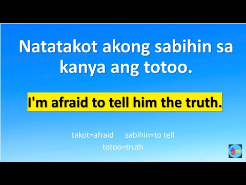 100 TAGALOG ENGLISH PHRASES TO EXPRESS WORRY OR CONCERN(TAGALONG ENGLISH TRANSLATION)