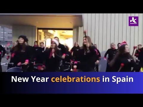 New Year celebrations in Spain