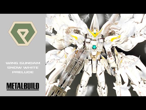 [METAL COMPOSITE  メタルコンポジット] WING GUNDAM SNOW WHITE PRELUDE ウイングガンダムスノーホワイトプレリュード