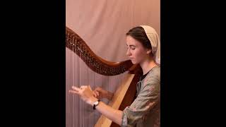 Here is Love (peaceful hymn on harp) #harp #harpmusic #celticharp