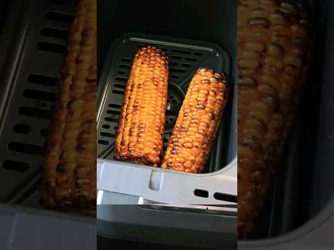 Air-Fryer - Exactly Indian Street-Style 😱 BUTTA  #Shorts #airfryer #airfryerrecipes #corn