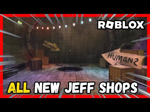 DOORS Floor 1+2 ALL NEW JEFF SHOPS in DOORS CONTENT UPDATE- ROBLOX