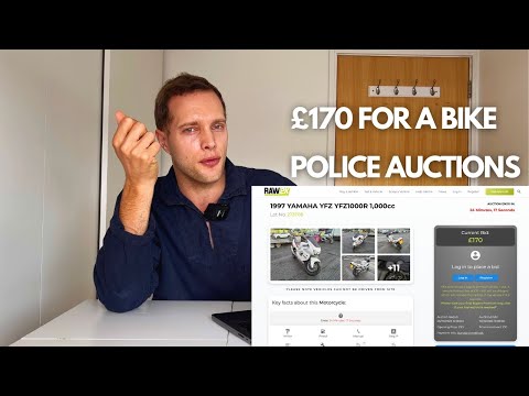 Buying Motorcycles from Police Auctions