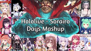 Hololive Sings Sorairo Days (空色デイズ) : 24 Member Mashup (EN Subtitles/CC)