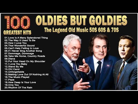 Tom Jones, Engelbert Humperdinck, Matt Monro, Paul Anka 🎵 Oldies But Goldies 60s 70s & 80s