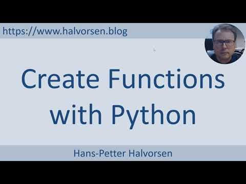 Create Functions and Modules with Python