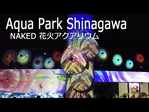 アクアパーク品川「NAKED花火アクアリウム」2019/ Aqua Park Shinagawa