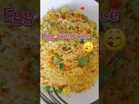 Egg fried rice without sauce 🥚🐣 #subscribe #youtubeshorts #shorts #TastytreatsbyRoja